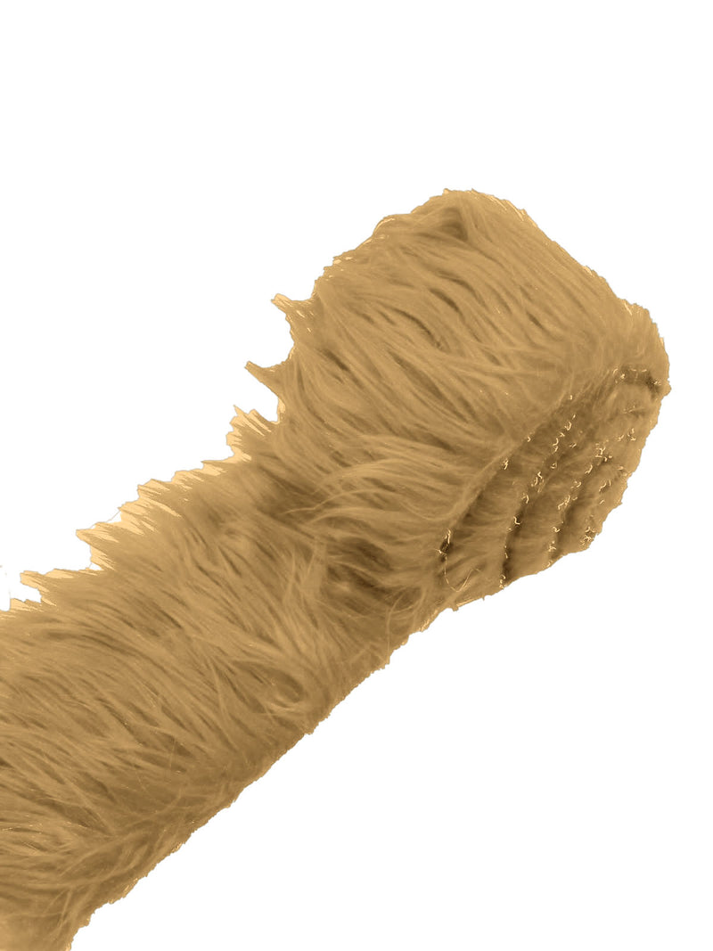 Long Pail Soft Faux Fur Fabric STRIP.