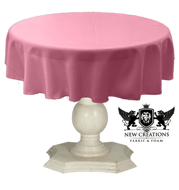 TABLECLOTH DULL BRIDAL SATIN (51" Round)