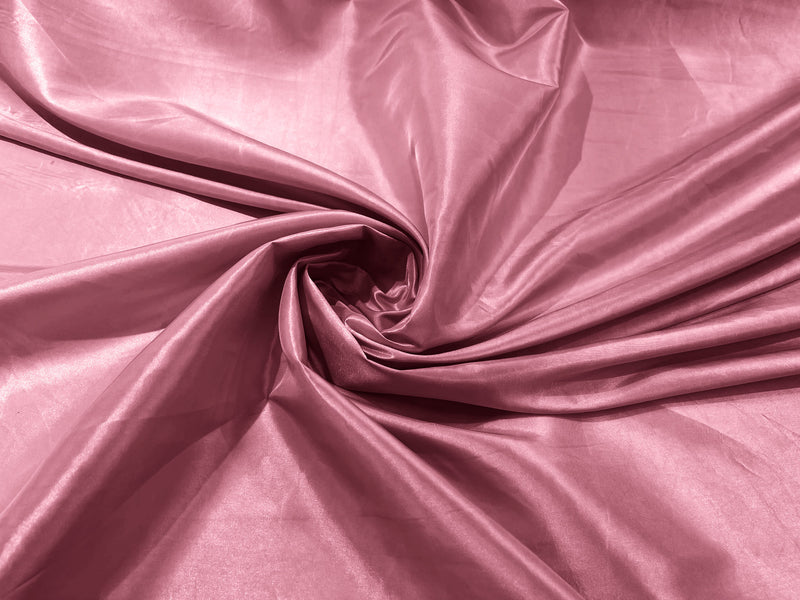 Candy Pink Solid Taffeta Fabric/ Taffeta Fabric By the Yard/ Apparel, Costume, Dress, Cosplay, Wedding.