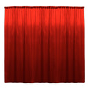 Backdrop Drape Curtain 10 Feet Wide x 6 Feet High, Polyester Poplin SEAMLESS 1 Panel.