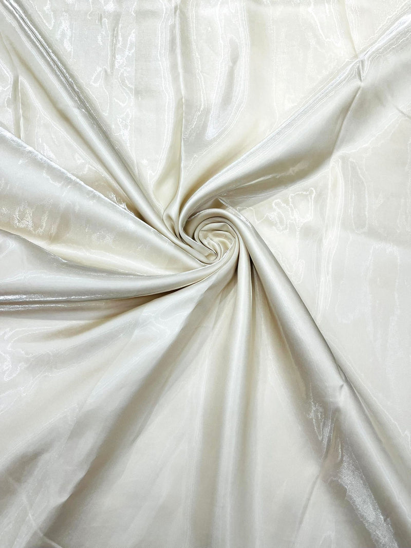 Bridal Liquid Satin Fabric (by the yard)