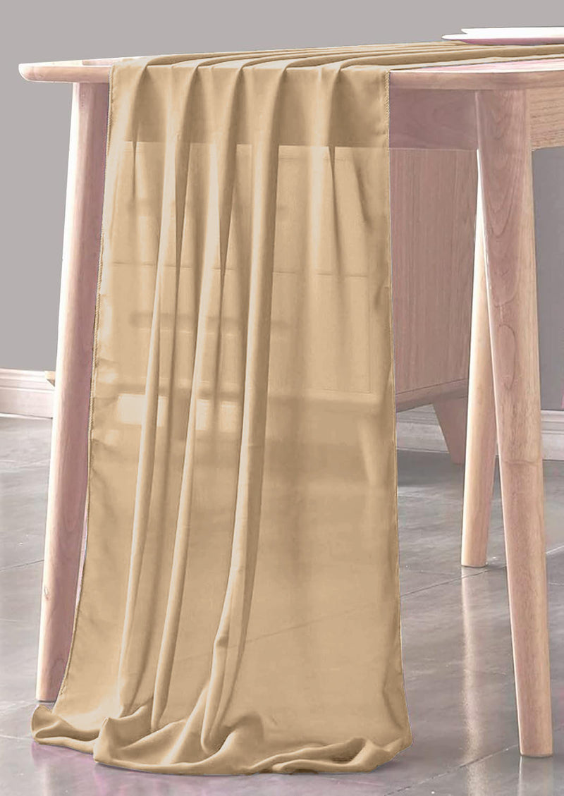 CHIFFON SHEER TABLE RUNNER (29" inches x 120" inches)