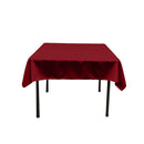 36"x36" SQUARE POLY POPLIN TABLECLOTH