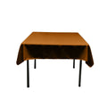 48" Square Polyester Poplin Tablecloth / Overlay/ Party Supply.