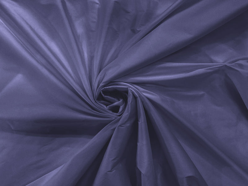 Coppen Blue - 100% Polyester Imitation Silk Taffeta Fabric 55" Wide/Costume/Dress/Cosplay/Wedding.