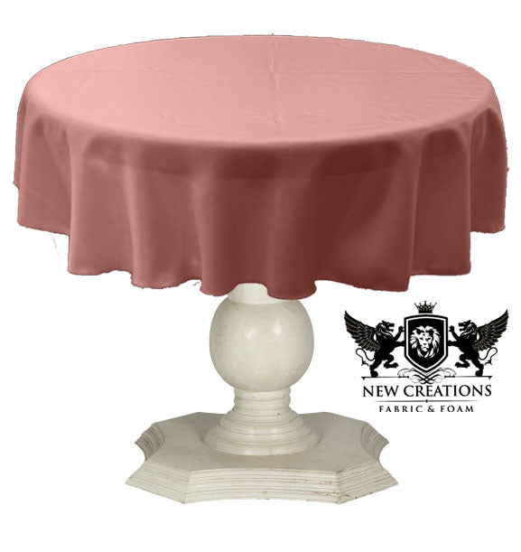 TABLECLOTH DULL BRIDAL SATIN (36" Round)