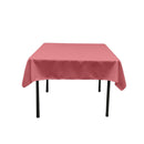 36"x36" SQUARE POLY POPLIN TABLECLOTH