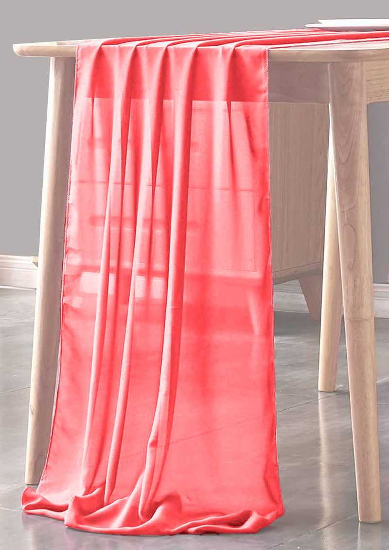 CHIFFON SHEER TABLE RUNNER (29" inches x 120" inches)