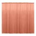 Backdrop Drape Curtain 10 Feet Wide x 6 Feet High, Polyester Poplin SEAMLESS 1 Panel.