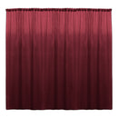 Backdrop Drape Curtain 10 Feet Wide x 9 Feet High, Polyester Poplin SEAMLESS 1 Panel.
