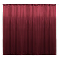 Backdrop Drape Curtain 10 Feet Wide x 15 Feet High, Polyester Poplin SEAMLESS 1 Panel.