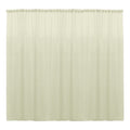 Backdrop Drape Curtain 10 Feet Wide x 9 Feet High, Polyester Poplin SEAMLESS 1 Panel.