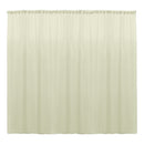 Backdrop Drape Curtain 10 Feet Wide x 9 Feet High, Polyester Poplin SEAMLESS 1 Panel.