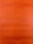 Crocodile Marine Vinyl 2 tone Upholstery, Crocodile Skin Texture Faux Leather PVC Vinyl, 54" Wide.
