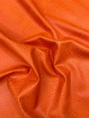 Crocodile Marine Vinyl 2 tone Upholstery, Crocodile Skin Texture Faux Leather PVC Vinyl, 54" Wide.