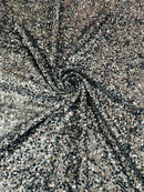 SEQUIN VELVET FABRIC (By The Yard)