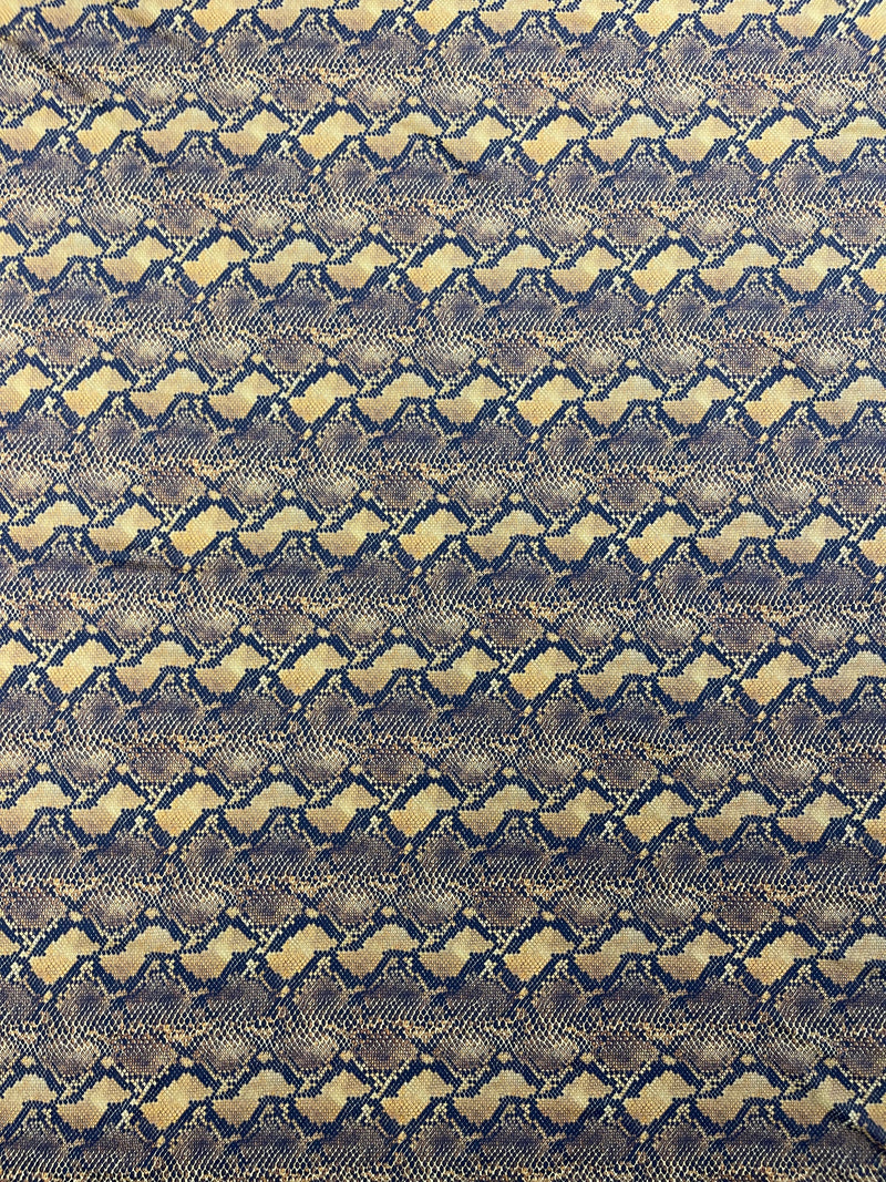 PYTHON SNAKE DIGITAL PRINT ON A SPANDEX FABRIC (By The Yard)