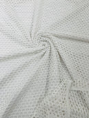 BIG HOLE FISH NET MESH FABRIC (by the yard)