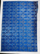 METALLIC BIG CROSS JACQUARD SATIN FABRIC (by the yard)