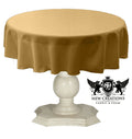 TABLECLOTH DULL BRIDAL SATIN (51" Round)