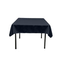 58" Square Polyester Poplin Tablecloth / Overlay/ Party Supply.