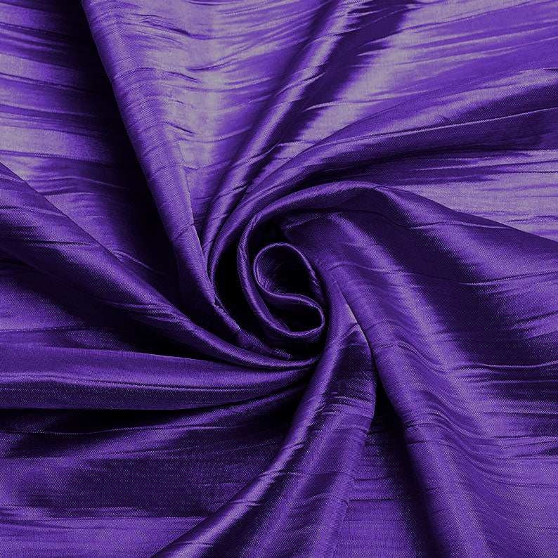 Crushed Taffeta Fabric - 54" Width - Creased Clothing Decorations Crafts - Sold By The Yard Active Restock requests: 0