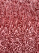 Fashion Glitter Design On A Mesh Lace Fabric/Prom.