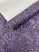 Metallic Gator Vinyl Fabric 54" Wide / Upholstery Crafting Accessories Applications Faux Leather PVC.