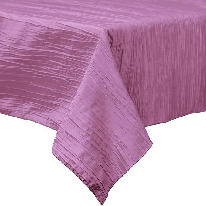 SQUARE ACCORDION CRUSHED TAFFETA SEAMLESS (36" inches)