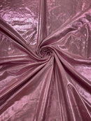 LIQUID METALLIC LAME FOIL SPANDEX FABRIC (by the yard)