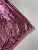 LIQUID METALLIC LAME FOIL SPANDEX FABRIC (by the yard)