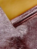 Crush Chrome Mirror Shiny Vinyl 54" Wide, Upholstery Crafting Accessories Applications.