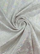 SNAKE FOIL STRETCH VELVET FABRIC (By The Yard)