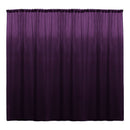 Backdrop Drape Curtain 10 Feet Wide x 15 Feet High, Polyester Poplin SEAMLESS 1 Panel.