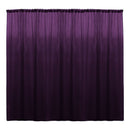 Backdrop Drape Curtain 10 Feet Wide x 15 Feet High, Polyester Poplin SEAMLESS 1 Panel.