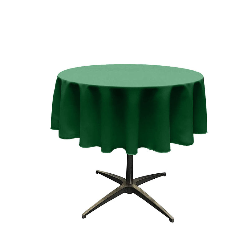 Emerald Round Polyester Poplin Seamless Tablecloth - Wedding Decoration Tablecloth