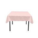 36"x36" SQUARE POLY POPLIN TABLECLOTH
