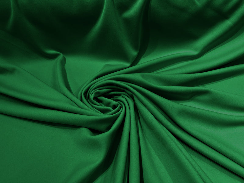 Flag Green Stretch Double Knit Scuba Fabric Wrinkle Free/ 58" Wide 100%Polyester ByTheYard.