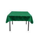 36"x36" SQUARE POLY POPLIN TABLECLOTH