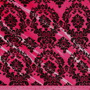 FLOCKING TAFFETA FABRIC (by the yard)