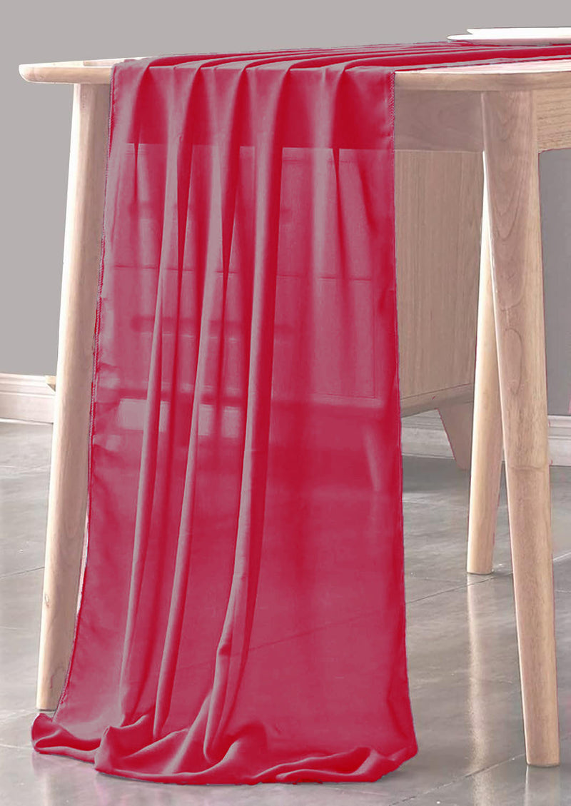 CHIFFON SHEER TABLE RUNNER (29" inches x 120" inches)