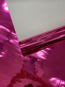 Chrome Mirror Reflective Vinyl/Crafting Apparel Upholstery Vinyl Fabric 54" Wide