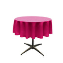 36" ROUND POLY POPLIN SEAMLESS TABLECLOTH