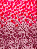 Luxury 3D Floral/Butterfly Beaded lace, by The Yard.