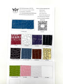 Shiny Alligator 3D Embossed Vinyl Fabric, 54" Wide Upholstery Crafting Accessories Applications