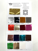 Chrome Mirror Reflective Vinyl/Crafting Apparel Upholstery Vinyl Fabric 54" Wide