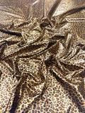 Cheetah Print Stretch Latex 58" Wide| New Creations Fabric & Foam Inc.