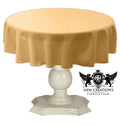 TABLECLOTH DULL BRIDAL SATIN (51" Round)