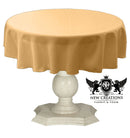 TABLECLOTH DULL BRIDAL SATIN (42" Round)