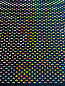 Geometric Foil Velvet Stretch, by The Yard.